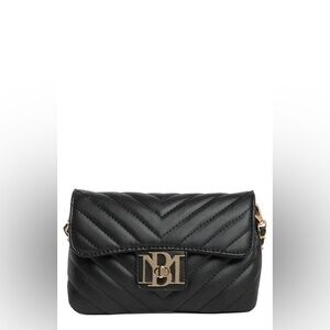 Badgley Mischka Women's Collection Quilted Phone Crossbody Bag